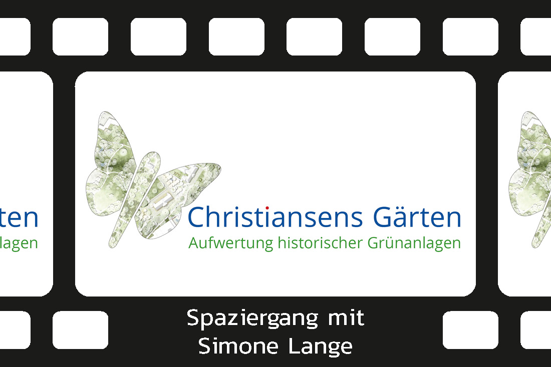 Filmausschnitt Christiansens Gärten Logo Simone Lange
